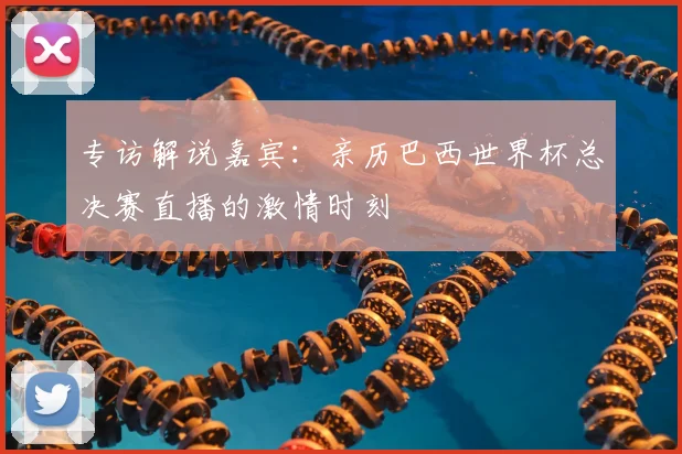 专访解说嘉宾:亲历巴西世界杯总决赛直播的激情时刻