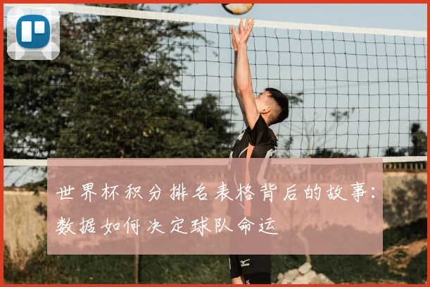 世界杯积分排名表格背后的故事:数据如何决定球队命运
